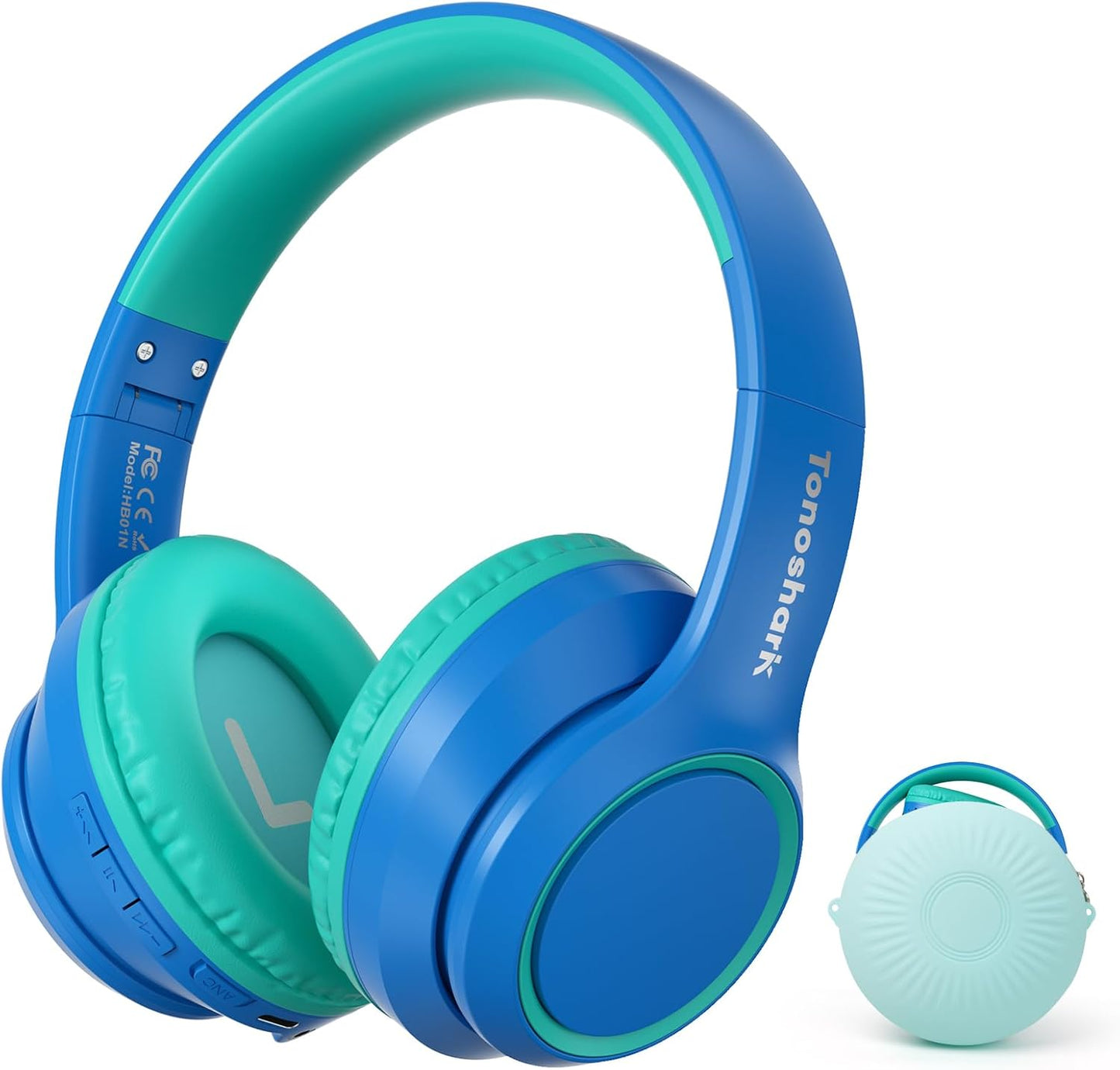 Active Noise Cancelling Headphones for Kids with 60H Playtime