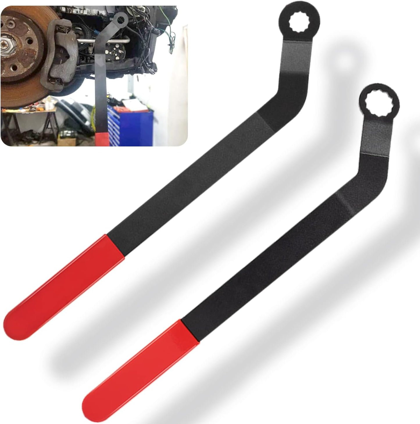 2 Pack Serpentine Belt Tensioner Wrench Tool Set for Mini Cooper