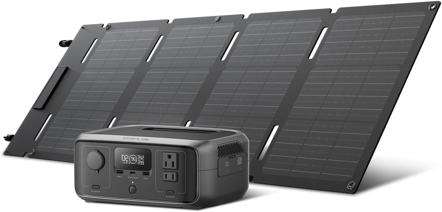 EF ECOFLOW RIVER 3 Solar Generator: Fast Charging Power