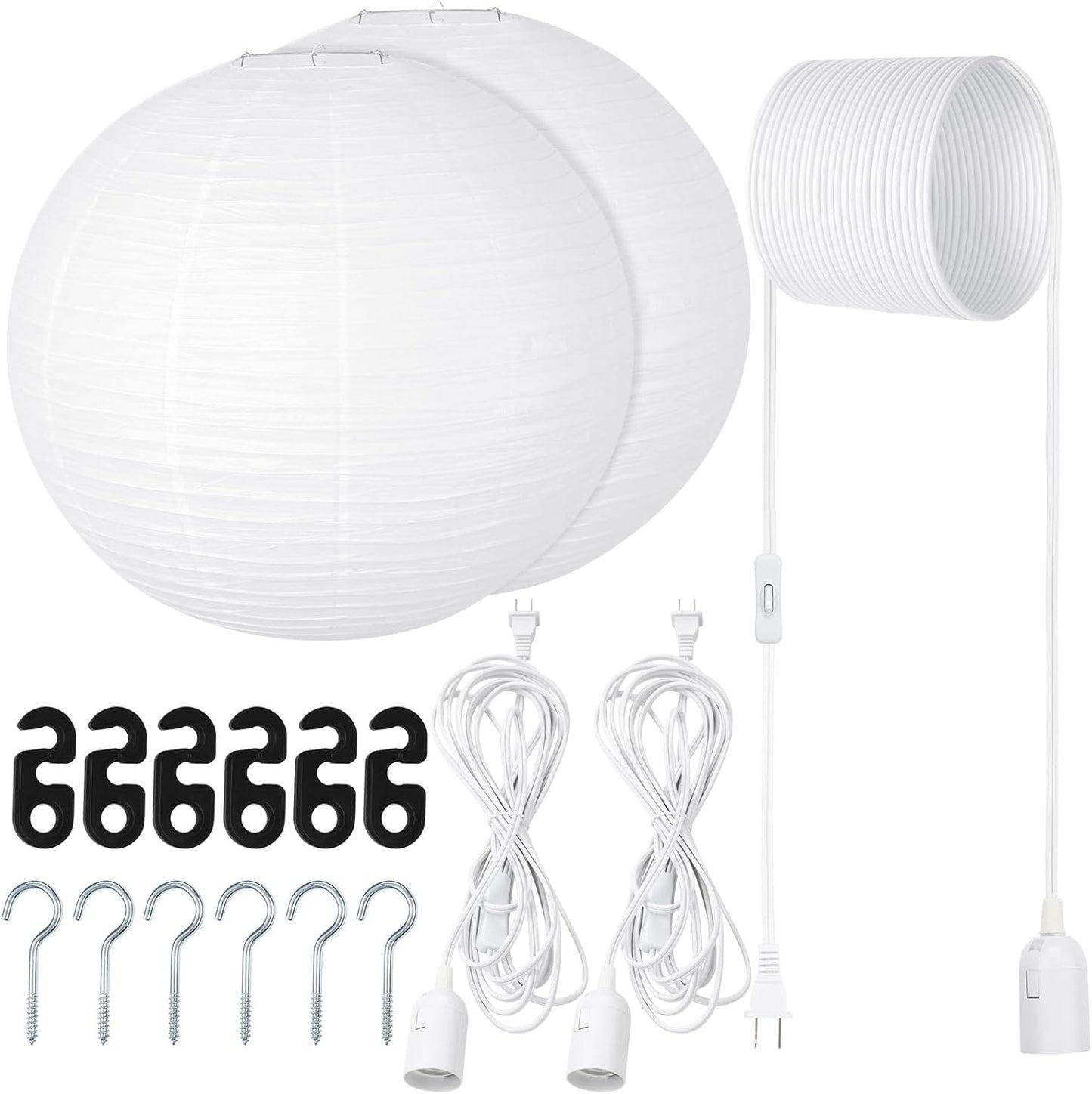Jumbo Round Paper Lanterns for Elegant Party Decorations