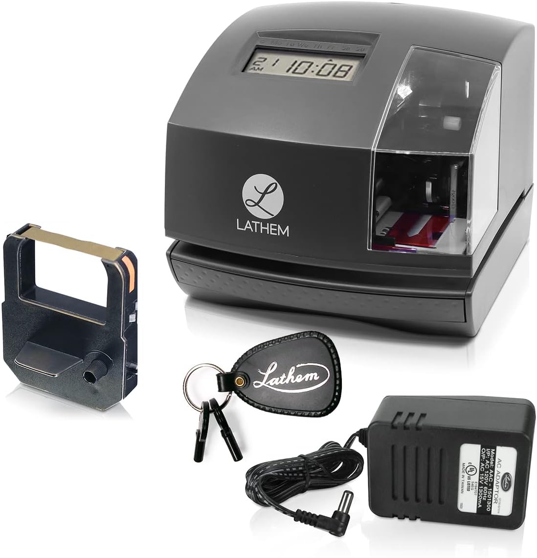 Lathem 1600e Time Clock Punch Machine for Accurate Timekeeping