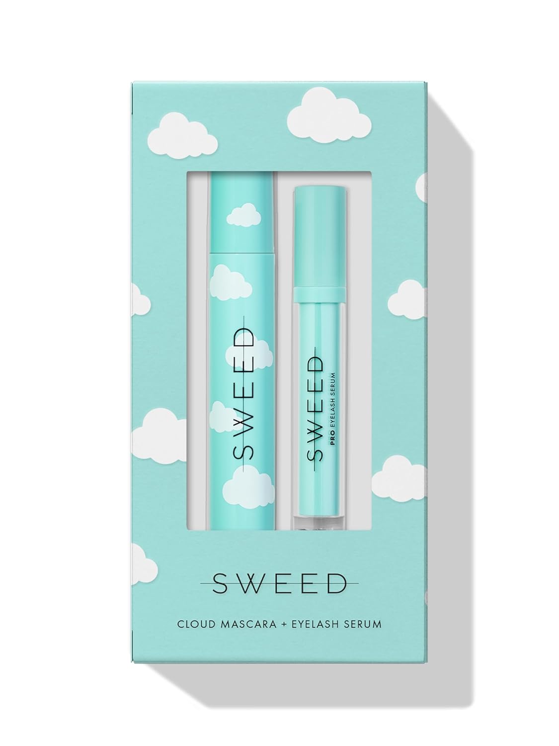 SWEED Cloud Gift Set: Mascara and Eyelash Serum for Lush Lashes