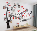 3D Tree Wall Stickers for DIY Family Photo Frame Decor