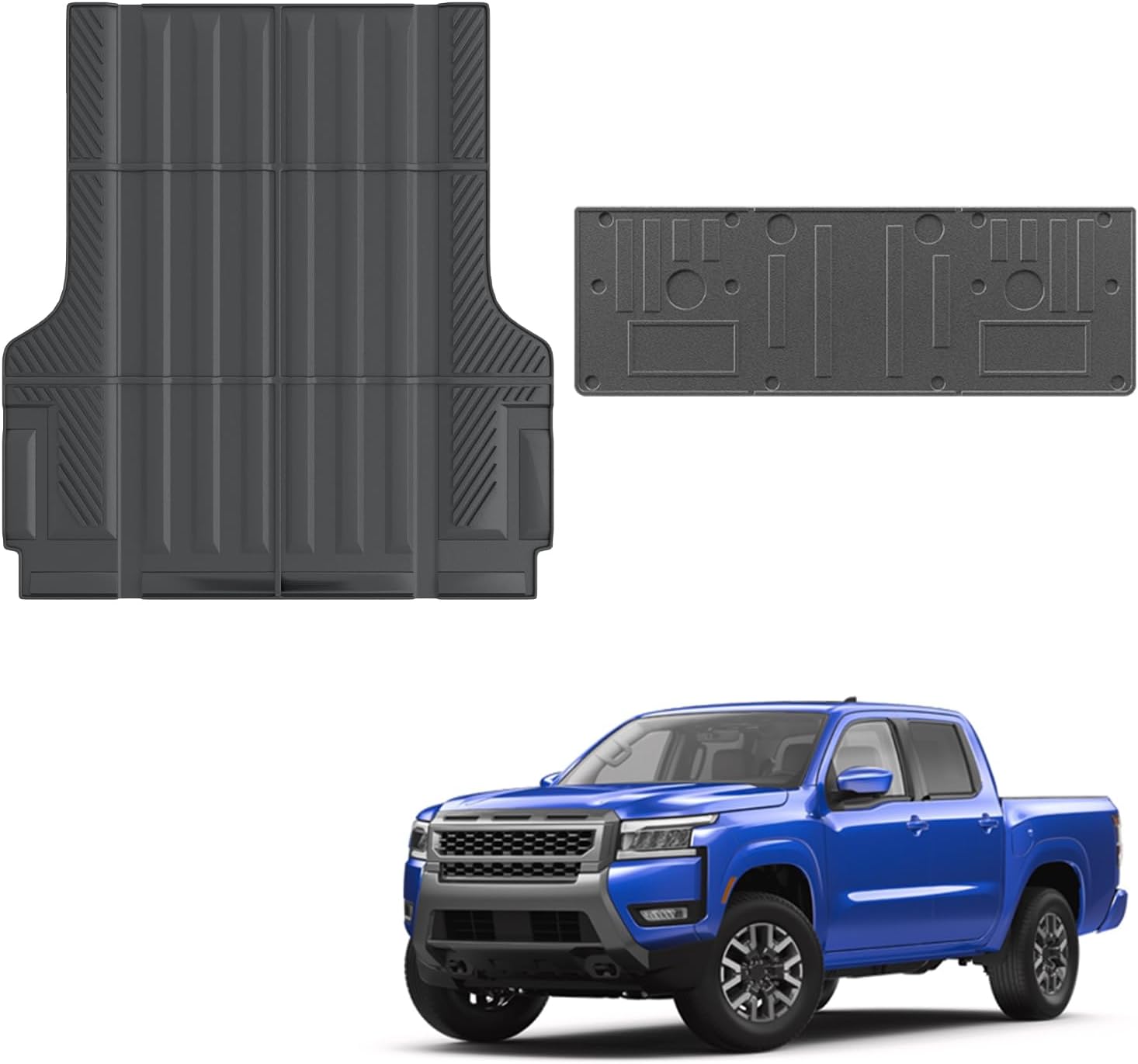 Truck Bed Mat and Tailgate Mat for 2022-2025 Nissan Frontier