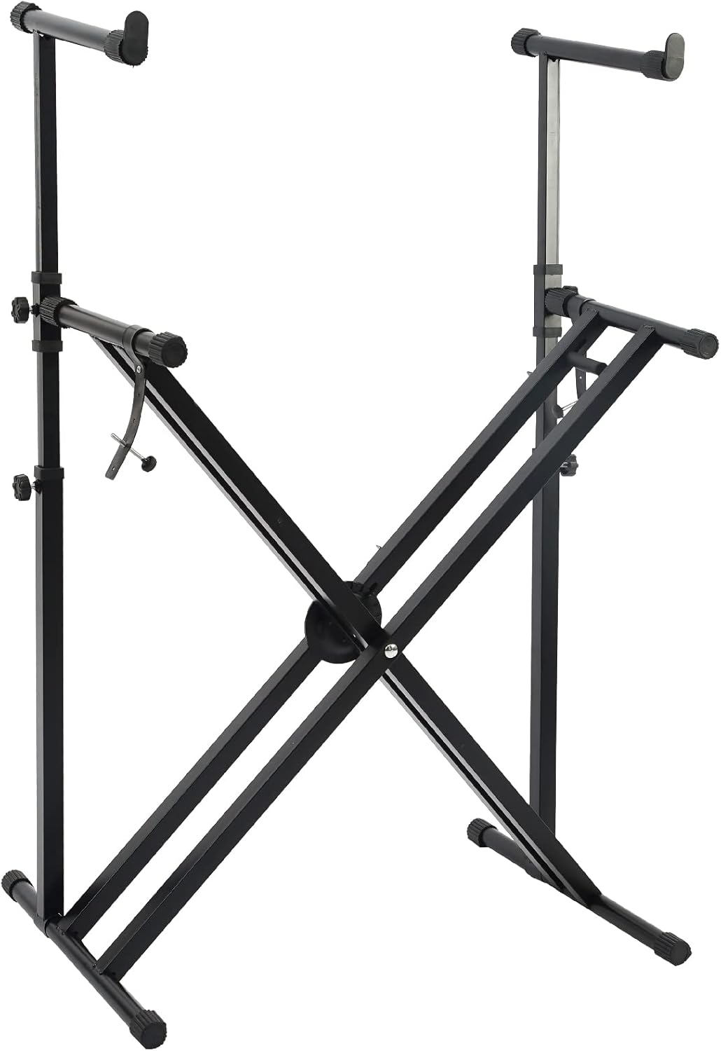 Double Braced X-Style Keyboard Stand - Quick Adjust, Heavy-Duty