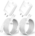 Super Fast Chargers for Samsung S25 Ultra 25W Type C Charger - 2Pack