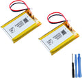 Long-lasting Power Boost: 3.7V 2000mAh Lipo Batteries x2