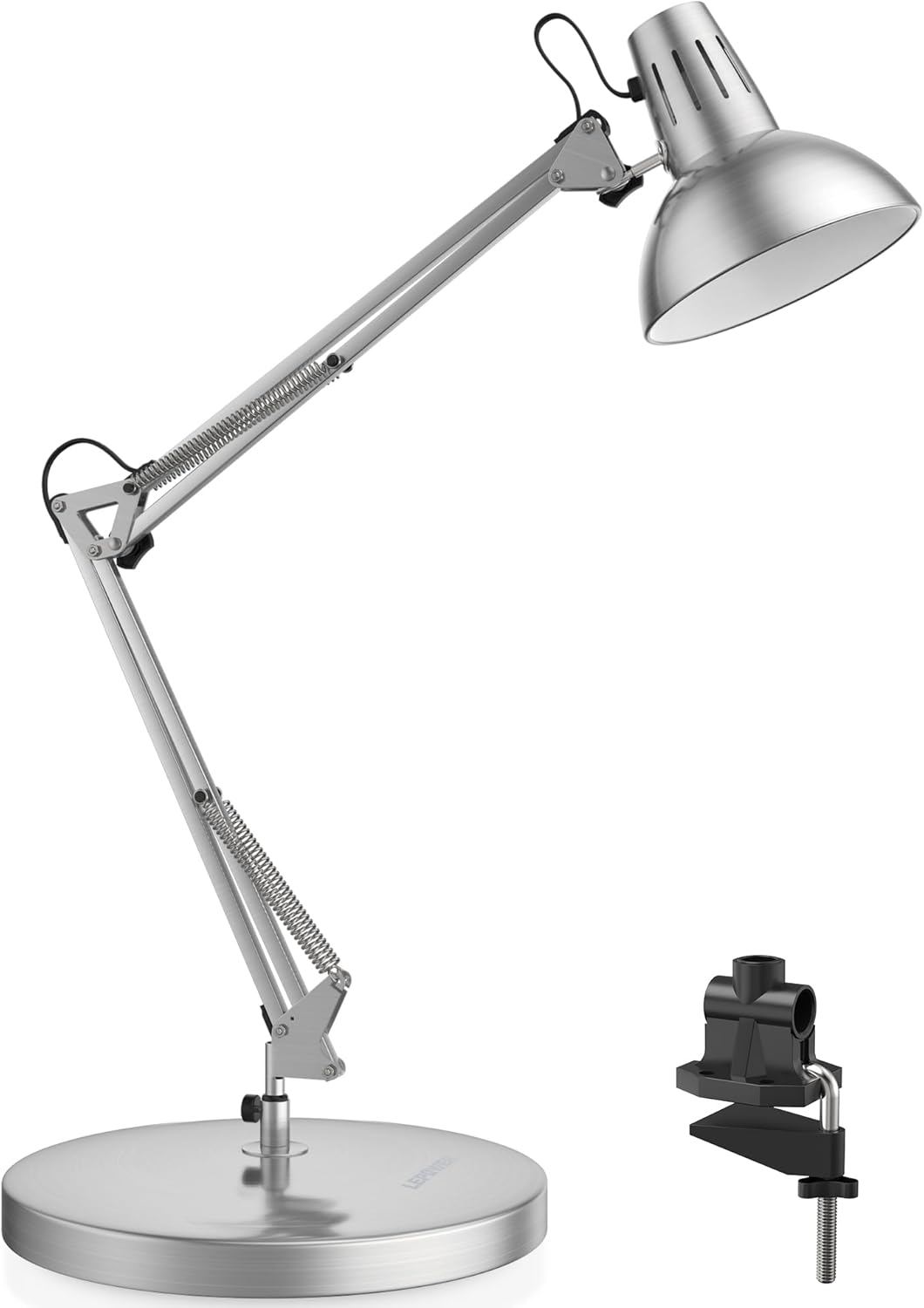 LEPOWER Adjustable Goose Neck Desk Lamp - Eye-Caring Lighting