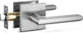 Berlin Modisch Passage Lever Door Handle Slim Square Non-Locking