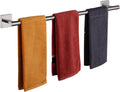 KOKOSIRI Towel Holder 36 in Brushed Nickel - Rustproof Bathroom Bar