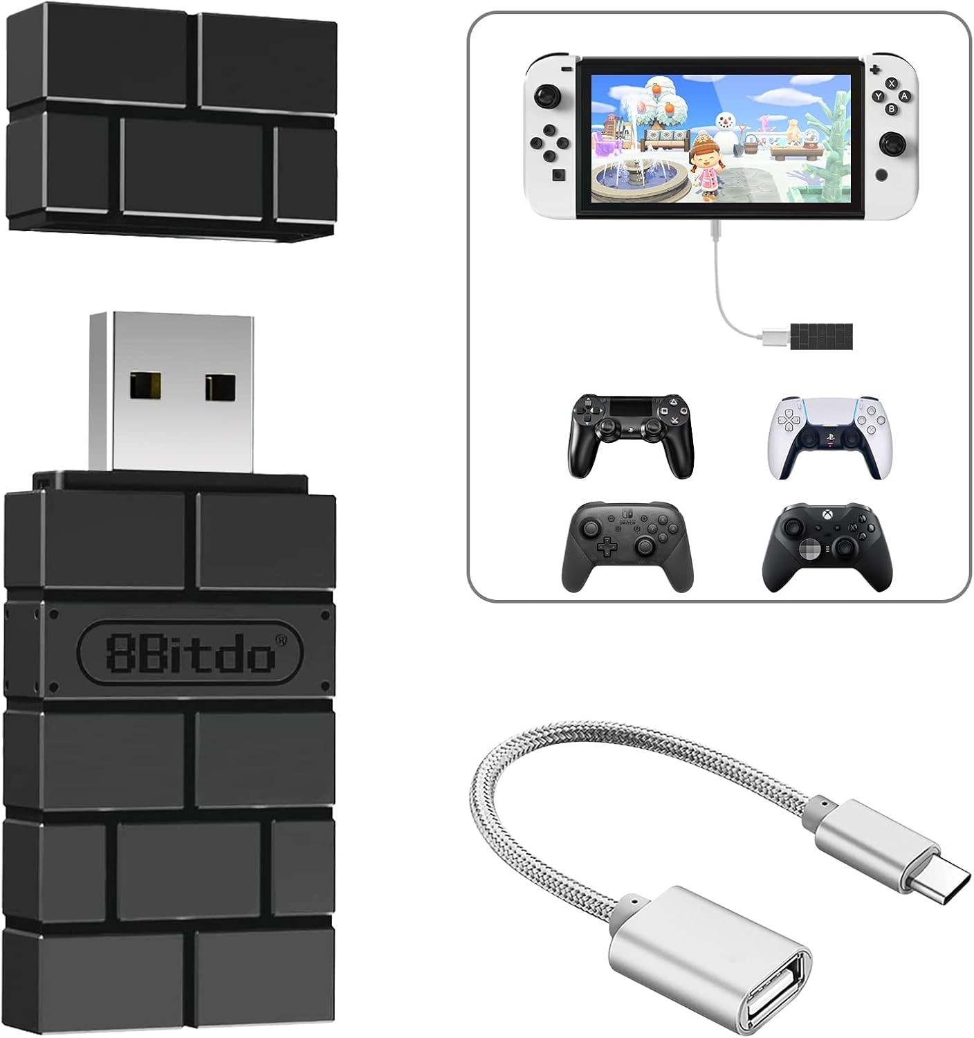 Cross-Platform Gaming Adapter - Dual Compatibility