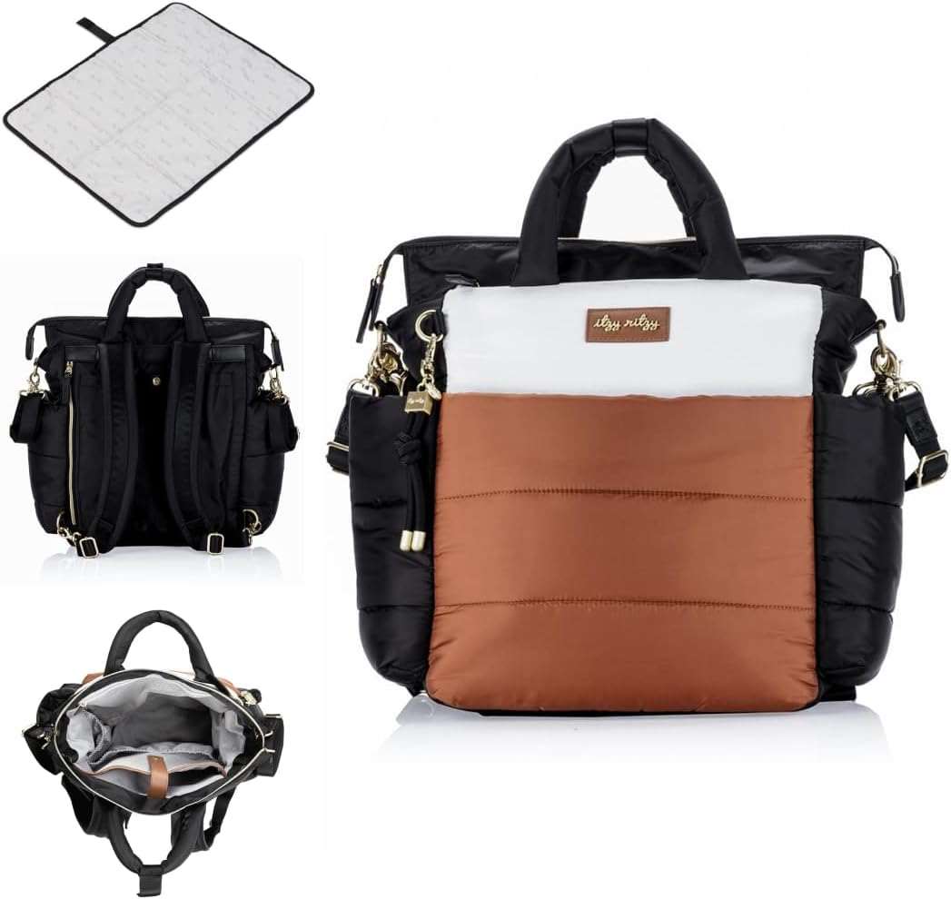 Itzy Ritzy Dream Convertible Diaper Bag - Stylish & Versatile