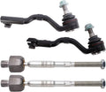 Front Inner Outer Tie Rod 4 Piece Set for 2014-19 BMW X5 X6 - Direct
