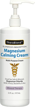 Magnesium Calming Cream 32 oz for Relaxation and Relief