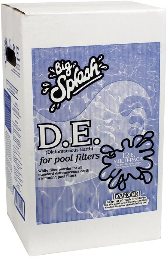 Robelle 12-Pounds Premium D.E. for Pool Filters - Made in USA