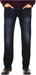 Buffalo David Bitton Men's Straight Six Jeans - Slim Straight Dark
