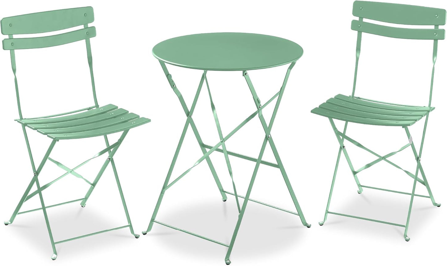 Best Choice Products 3-Piece Bistro Set for Outdoor Spaces