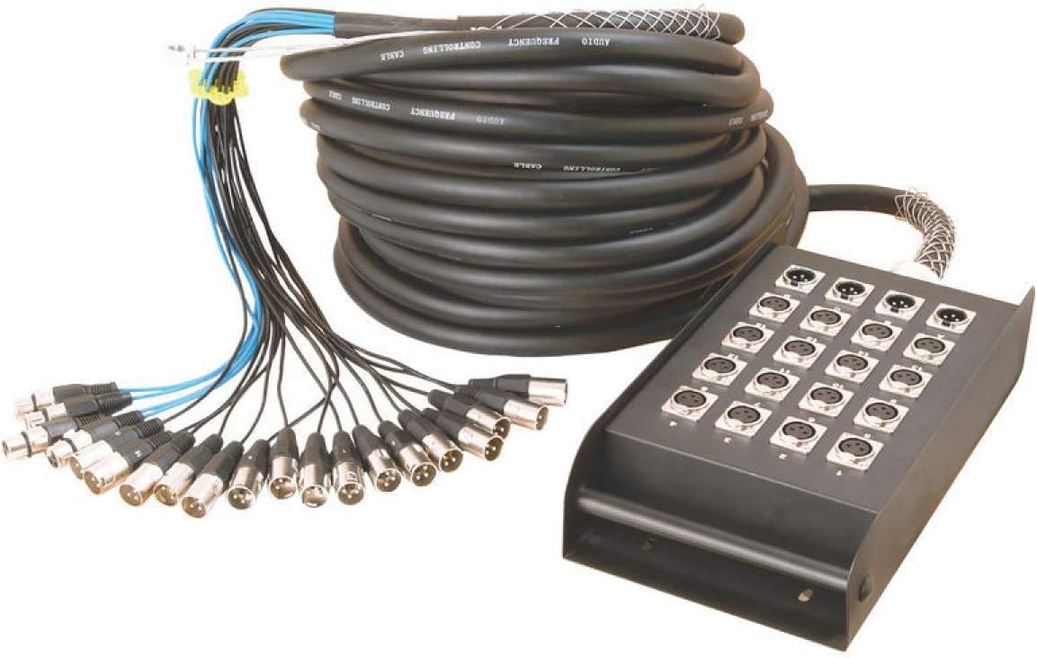 On-Stage SNK16450V2 16 x 4 Stage Snake for Professional Use