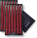Colonial Candle Unscented Taper Candle 10 in Pack of 12 - Hand Dipped