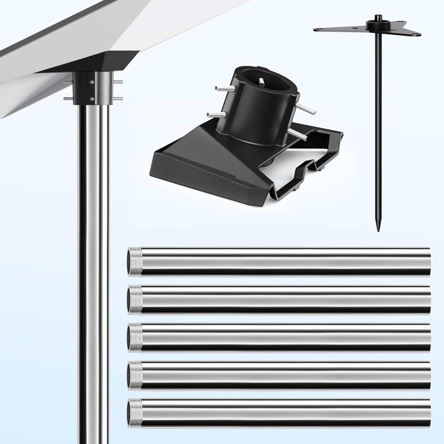 Starlink Pole Mount Gen 3 with Durable 1.5in Diameter Pole