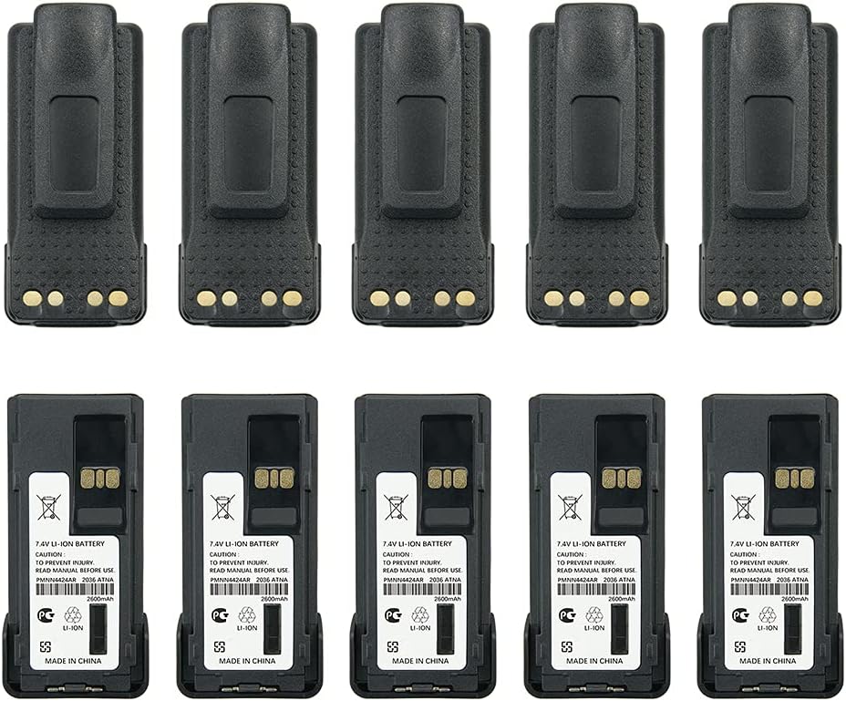 7.4V 2600mAh PMNN4424AR Li-ion Battery for Two Way Radios