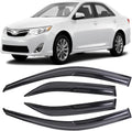 Window Visor Compatible with 2012-2017 Toyota Camry - Rain Guards Kit