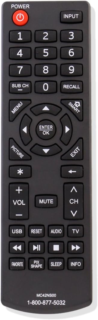 Sanyo TV Remote Control for Multiple Models by ZdalaMit