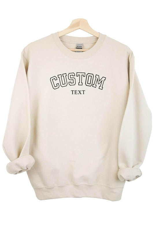 Personalized Custom Embroidered Sweatshirt