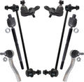Front Steering & Suspension 8-Piece Kit for 2012-2016 Honda CR-V