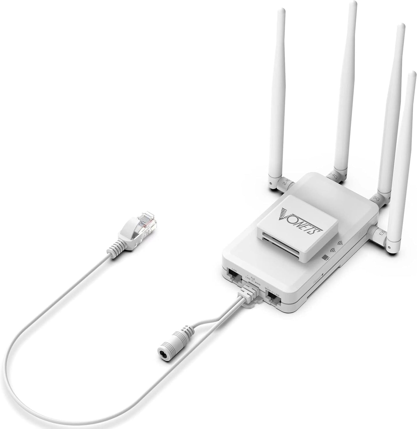 Vonets VAR1200-H High Performance Repeater for Seamless Streaming