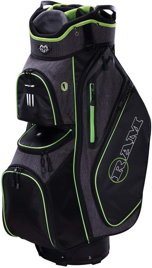 Ram Golf Tour Cart Bag - Organize Clubs Easily!