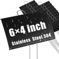 Large Garden Plant Markers Metal Labels 30 Pack - Weatherproof 11in