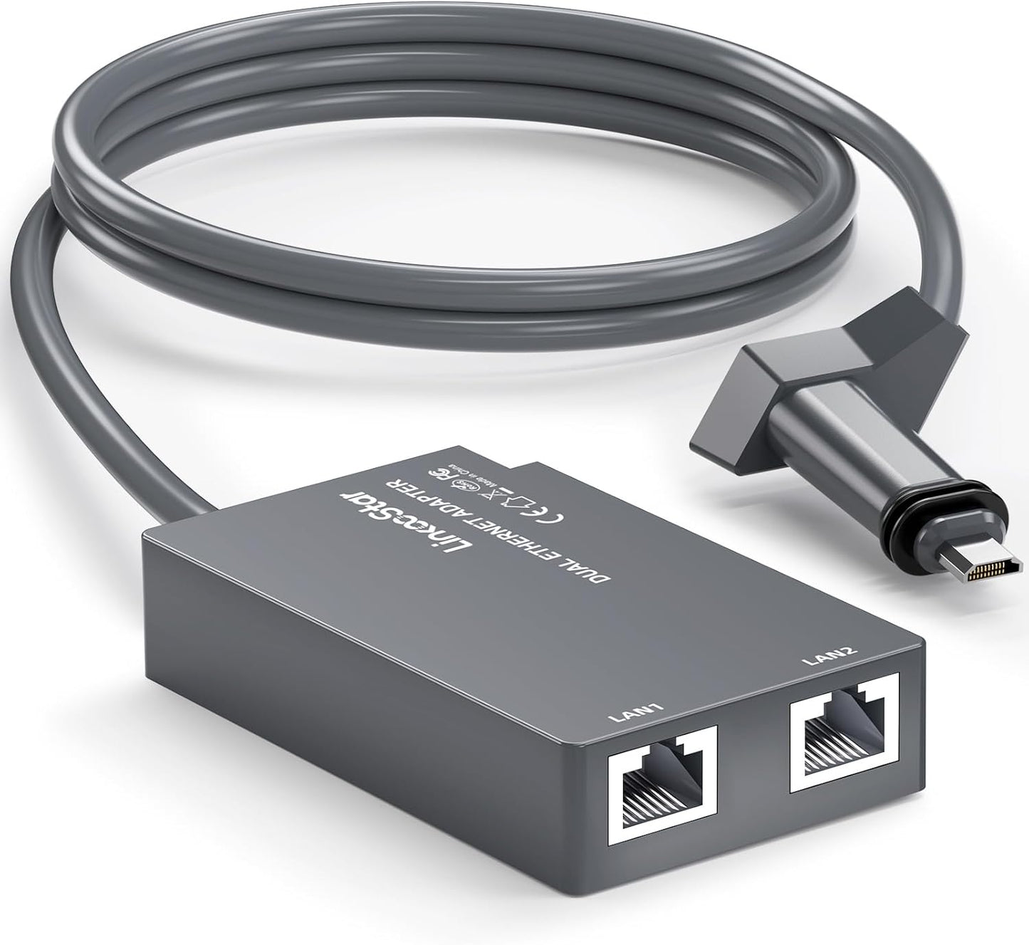 FONKEN Dual Ports Ethernet Adapter: Fast 1 Gbps Connection