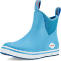 Women's Deck Boots Waterproof Ankle Rain Boots - Non-Slip Rubber