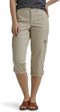 Lee Womens Ultra Lux Comfort Cargo Capri Pant - Relaxed (Style 9PWW)