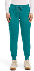 Med Couture Scrub Pants For Women Cargo Jogger Bottoms - Soft Medical
