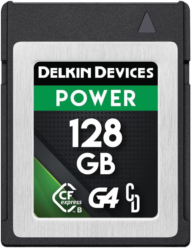 Delkin Devices CFexpress Type B G4 Power Card 128GB Review