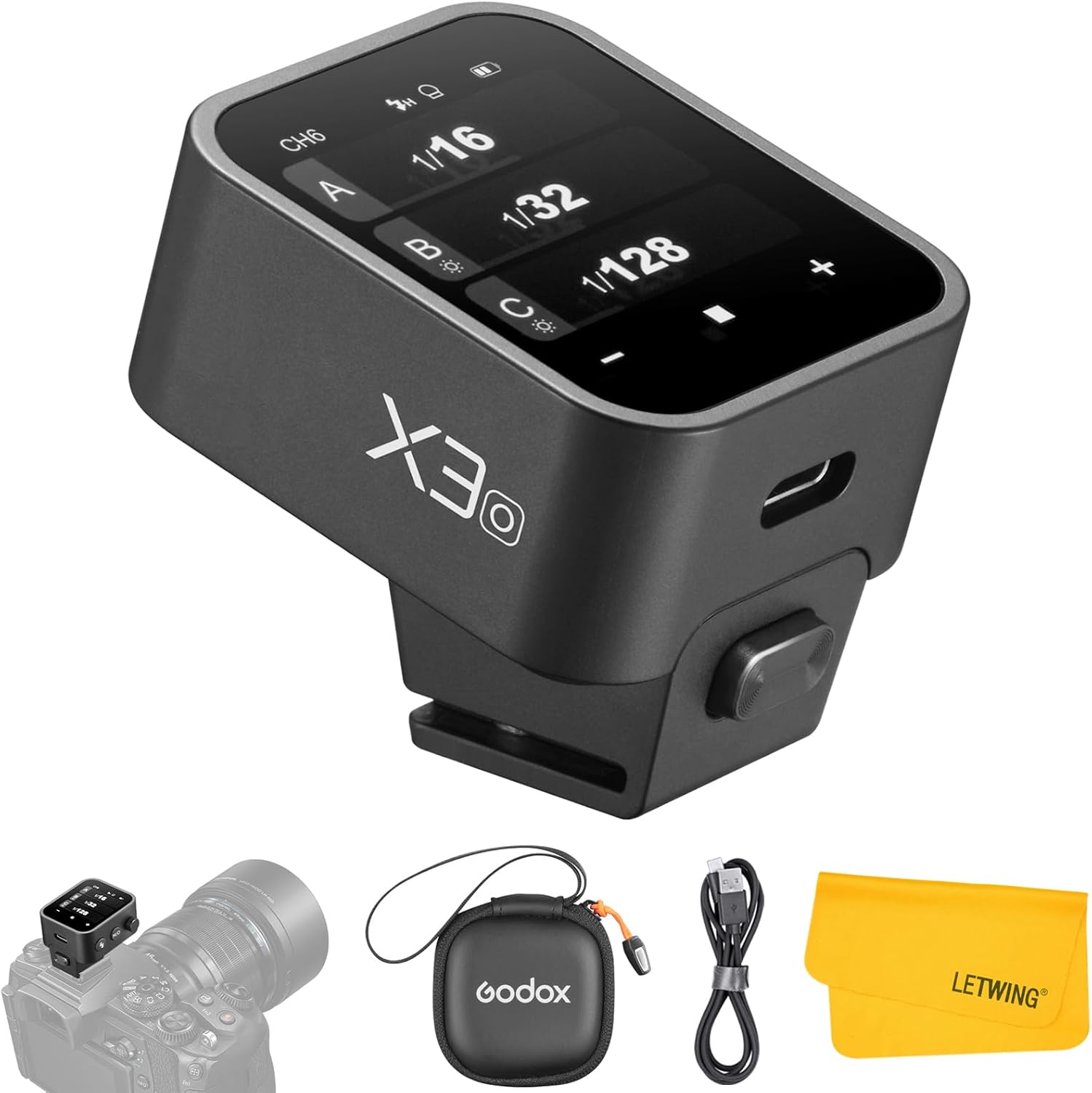 Godox X3O TTL Wireless Flash Trigger for Olympus Cameras