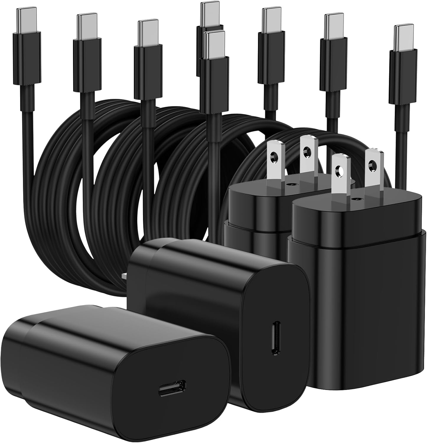 Essri 25W Super Fast Charger for Galaxy S Series, 4-Pack