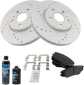 Front Brake Pad & Rotor Kit Ceramic Performance - Direct Fit
