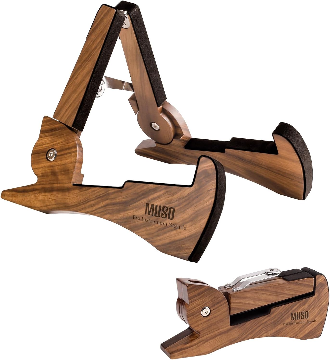 Lightweight Rabbit-Shape Wood Stand for Multiple Instruments