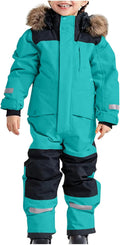 Snow Suit for Kids One Piece Snowsuit - Waterproof Winter Overalls FIT