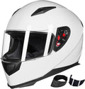 ILM Full Face Street Bike Helmet Model-JK313 - With Neck Scarf