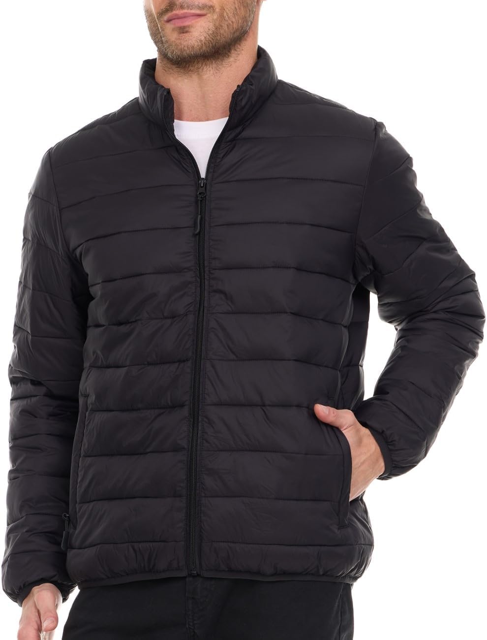 Packable Puffer Jacket Men - Lightweight Winter Jacket for Comfort