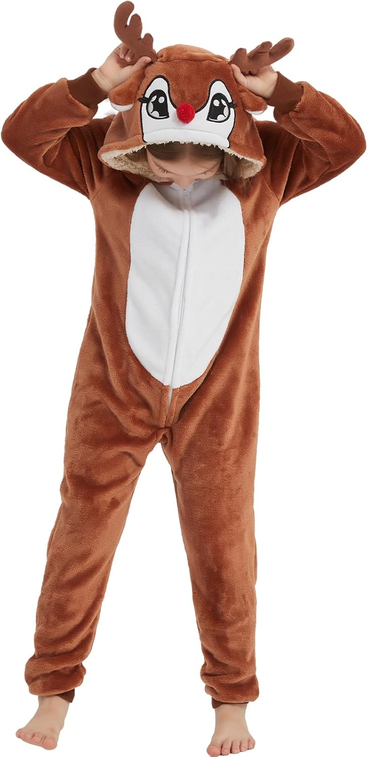 SWEETXIN Unise Kids Jumpsuit Cosplay Onesie for Halloween Fun