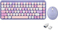 Perixx PERIDUO-713PP Wireless Mini Keyboard and Mouse Combo - Retro