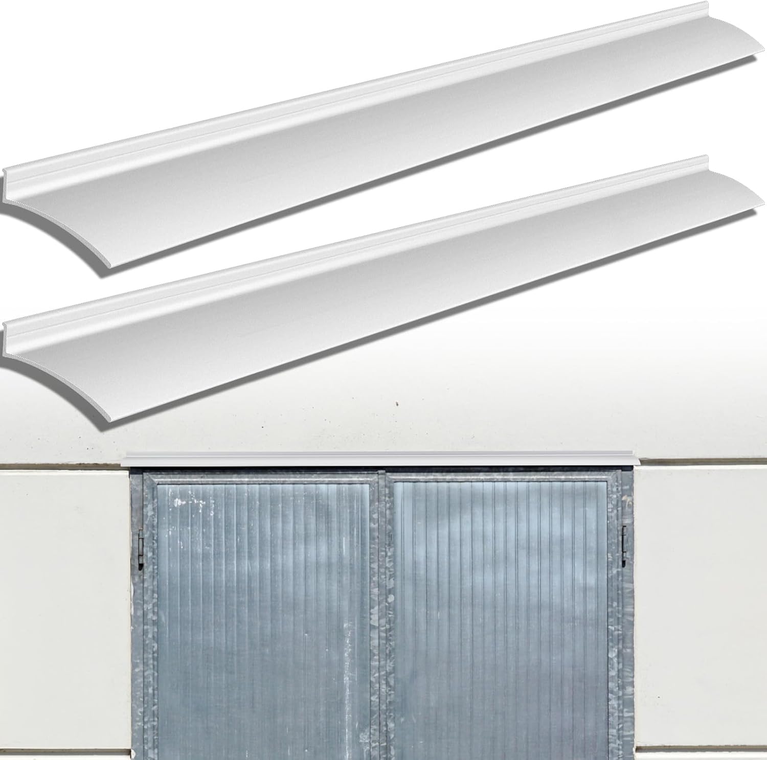 76 Inch Door Drip Cap Weather Stripping for Effective Protection