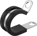 1/2 in Cable Clamps 50 PCS Stainless Steel - Durable R-Type Holders