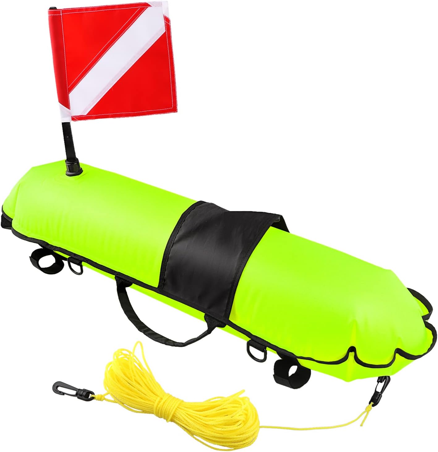 Hi-Visibility Inflatable Torpedo Buoy for Scuba Diving Safety