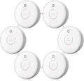 Smoke Detector Interconnected Wireless Smoke Alarm 6-Pack - 10-Year